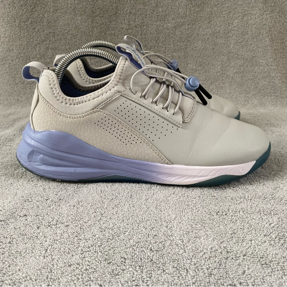 Clove Comfort Healthcare Medical Shoes CL007 Gray Blue White Womens 9 Mens 7.5